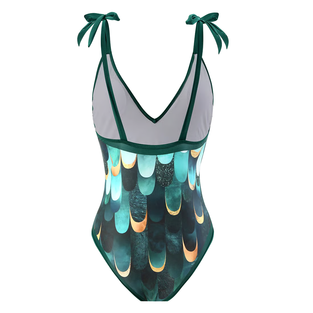 Green Gradient Swimsuit Set Green Gradient Swimsuit Set